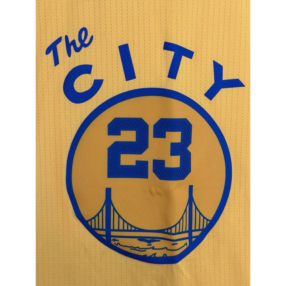 GOLDEN‎ STATE WARRIORS 2XL Jersey The City CURRY Adidas Hardwood Classics NBA